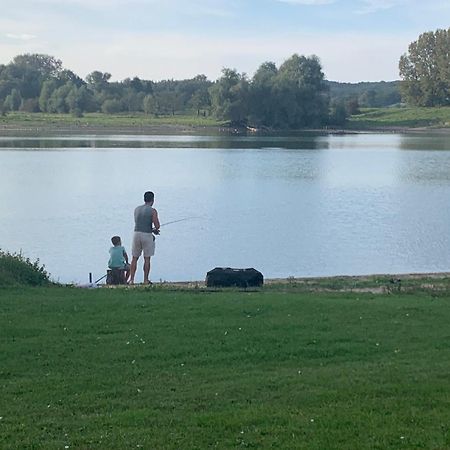 Luxus Chalet Hafenblick Lathum Bagian luar foto